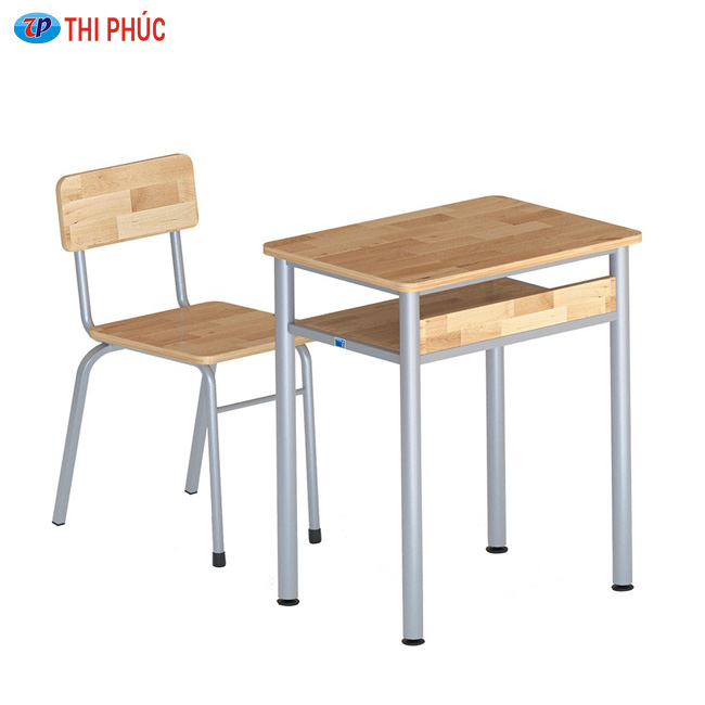 Bàn ghế học sinh gỗ tự nhiên BHS115-4G / BHS115-5G
