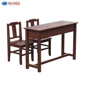 Bàn học sinh gỗ tự nhiên BHS501-3 / GHS501-3 / BHS501-4 / GHS501-4/ BHS501-5/ GHS501-5