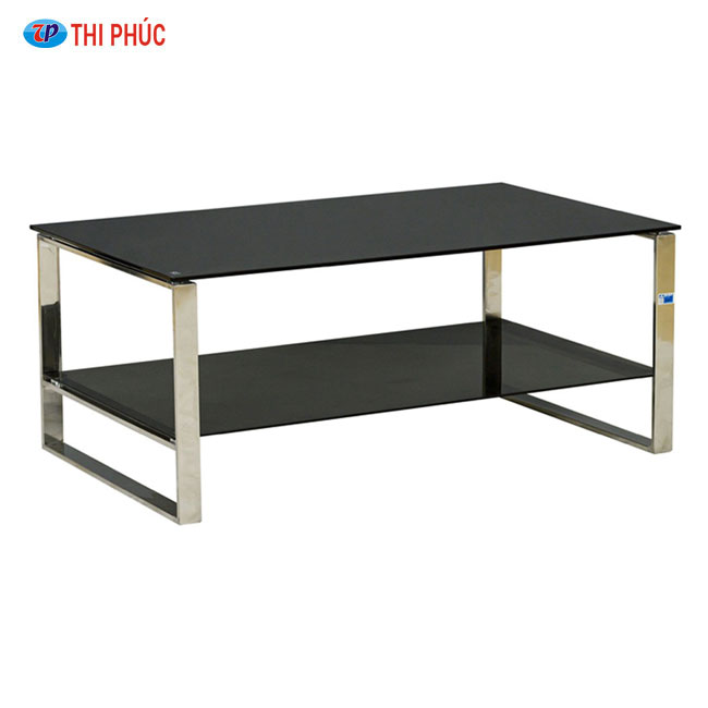 Bàn sofa inox - kính BSF603I