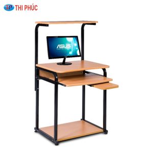Bàn máy tính gọn đẹp khung thép BMT05