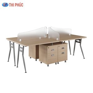 Cụm bàn làm việc 4 người Royal HRMD06