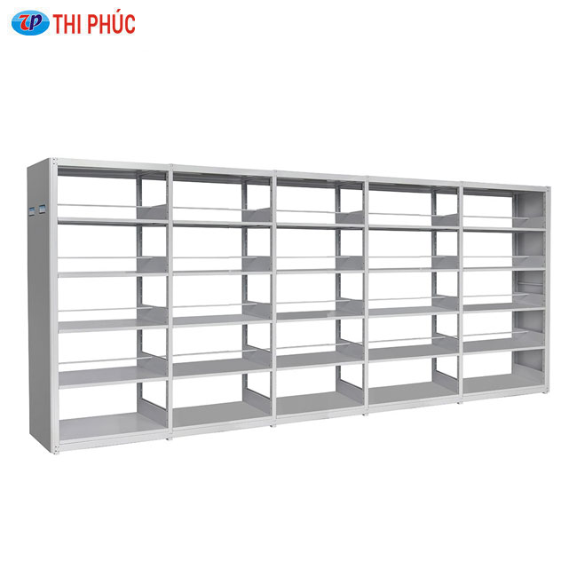 Giá sắt thư viện 5 tầng Hòa Phát GS5K5 - GS5K5B