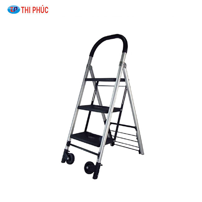 Thang nhôm đa năng kèm xe đẩy hàng Nikawa NKX-3B