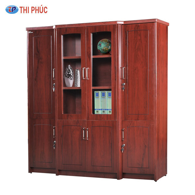 Tủ tài liệu gỗ sơn PU DC1850H9 - DC2000H9