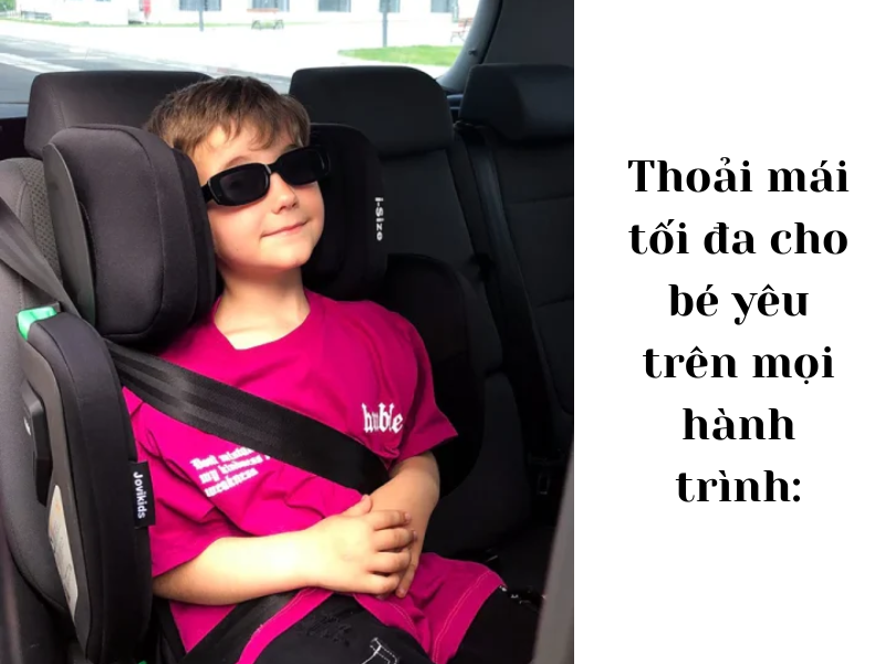 Ghế ngồi Ô tô trẻ em JOVIKIDS Baby Car Seat WD002 ANGELA – Thoải mái tối đa cho bé yêu trên mọi hành trình
