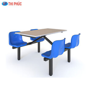 Bàn ghế ăn khu công nghiệp BA07