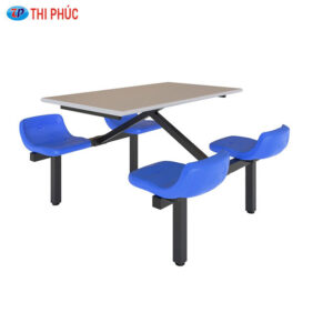 Bàn ghế ăn khu công nghiệp BA07